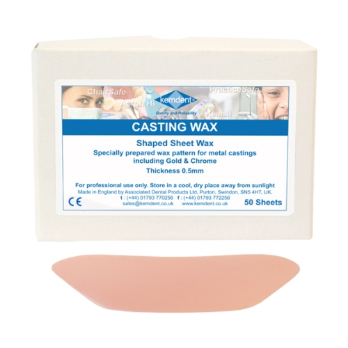 Casting Wax Shaped Sheet (0.5mm Thick) LavaDent Online