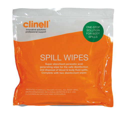 Clinell Spill Wipes (single pack)