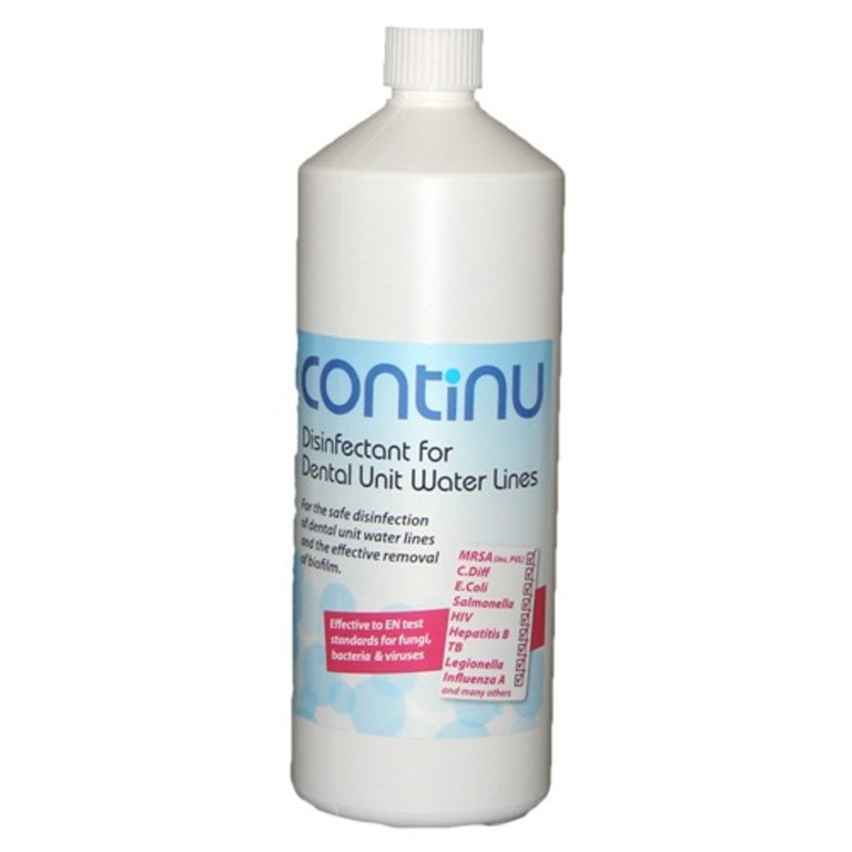 Continu Disinfectant For Dental Unit Water Lines (1 Litre) LavaDent