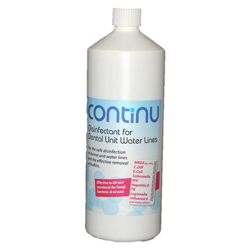 Continu Disinfectant For Dental Unit Water Lines (1 Litre) LavaDent