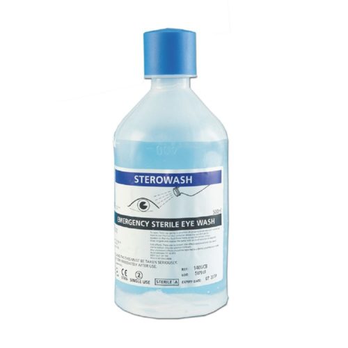 SteroWash Eyewash Bottles (500ml)
