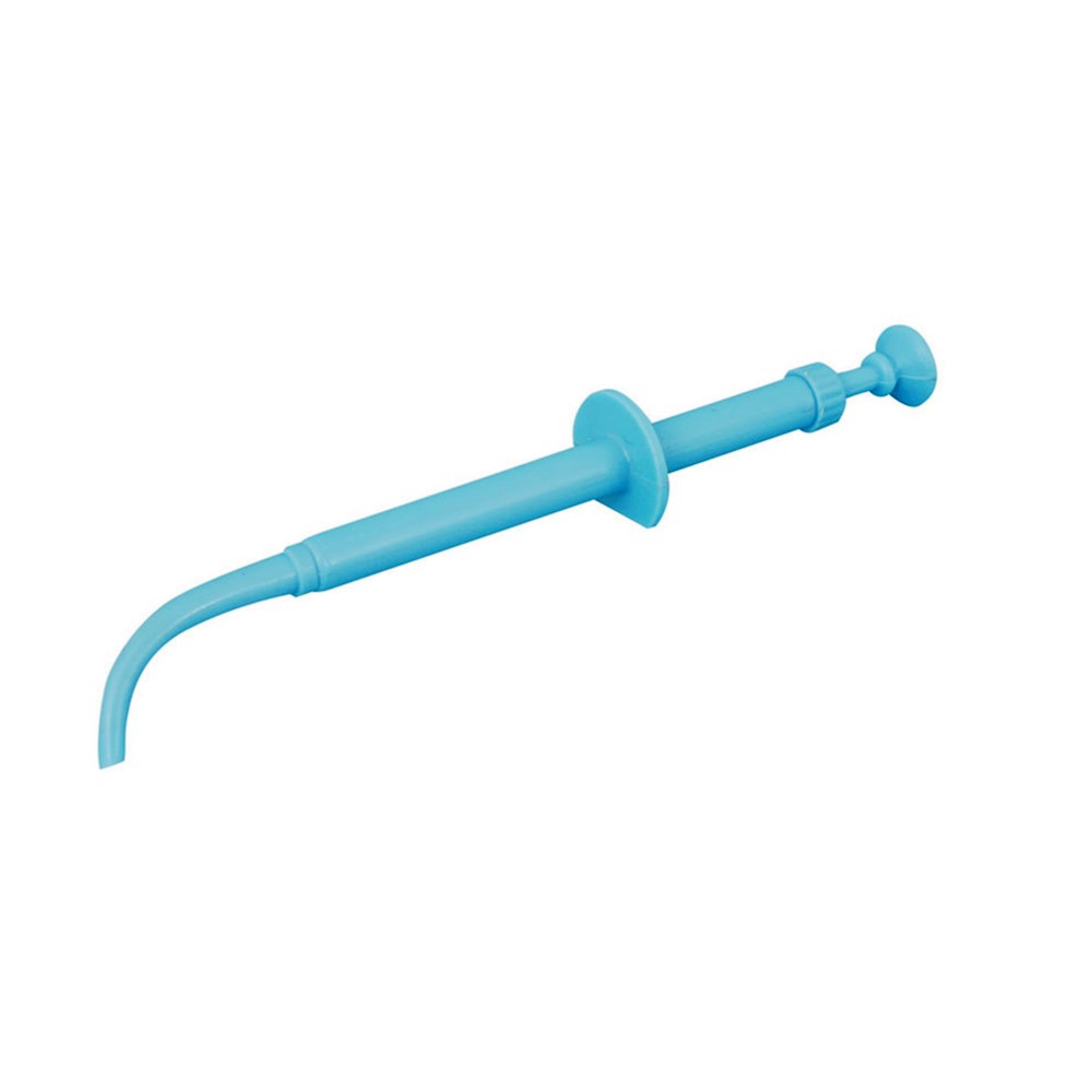Unodent Amalgam Carrier Plastic RA Curved Blue Single-Use (10pk)
