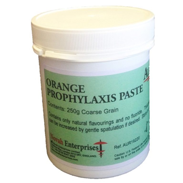 UnoDent AlphaPro Prophylaxis Paste Medium Orange (300g) LavaDent Online