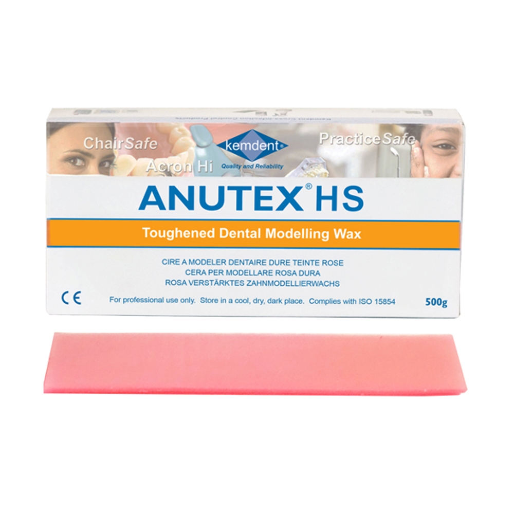 Anutex HS Modelling Sheet Wax Pink (500g) LavaDent Online