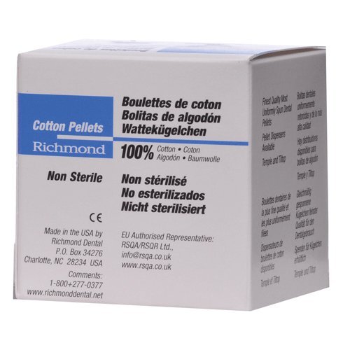 Richmond Pure Cotton Pellets Number 4 (3000pk) LavaDent Online