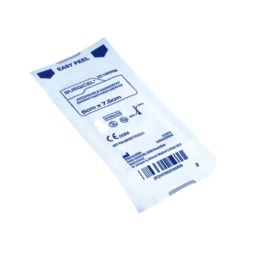 Surgicel Haemostatic Gauze 5cm x 7cm (12pk)