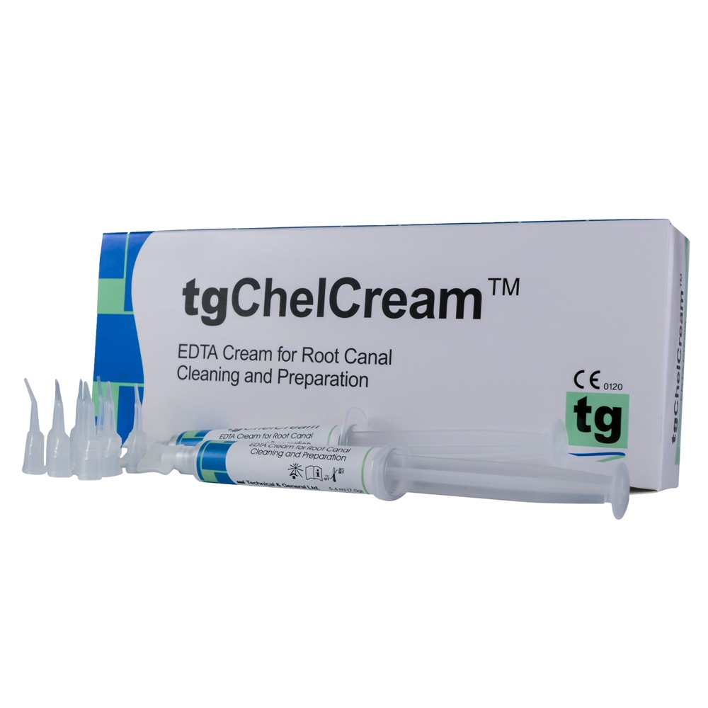 Tg ChelCream EDTA Cream for Root Canal Cleaning (10.8ml/7g