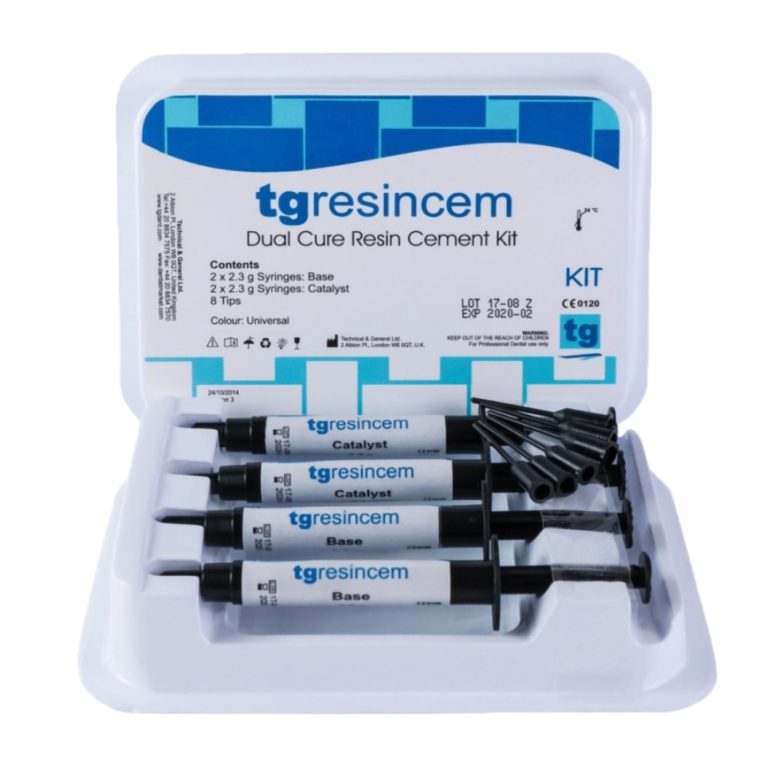 Tg Resincem Dual Cure Resin Cement Kit (4 x 2.3g) LavaDent Online