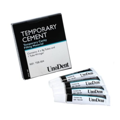 UnoDent Cavity Temporary Cement Tubes (4 x 8g)